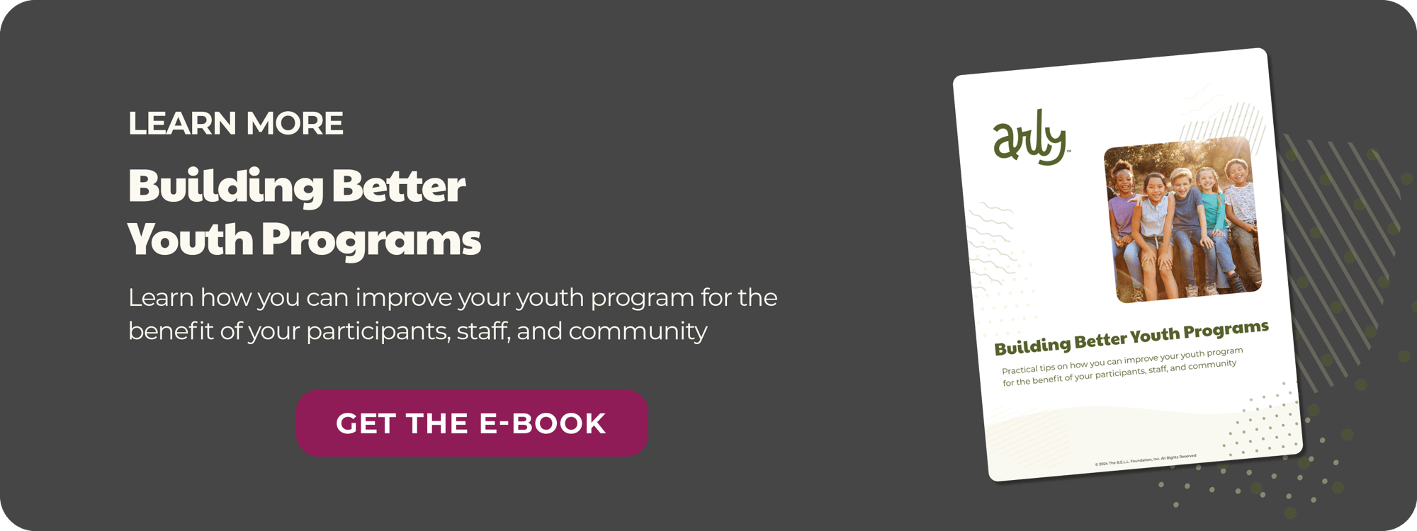 Inline CTA - Building Better Youth Programs