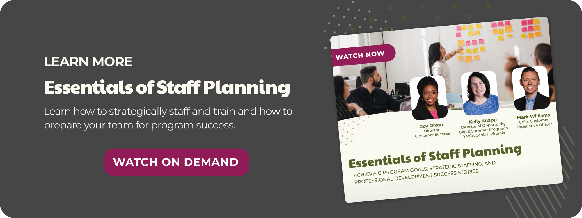 Inline CTA Webinar - Essentials of Staff Planning
