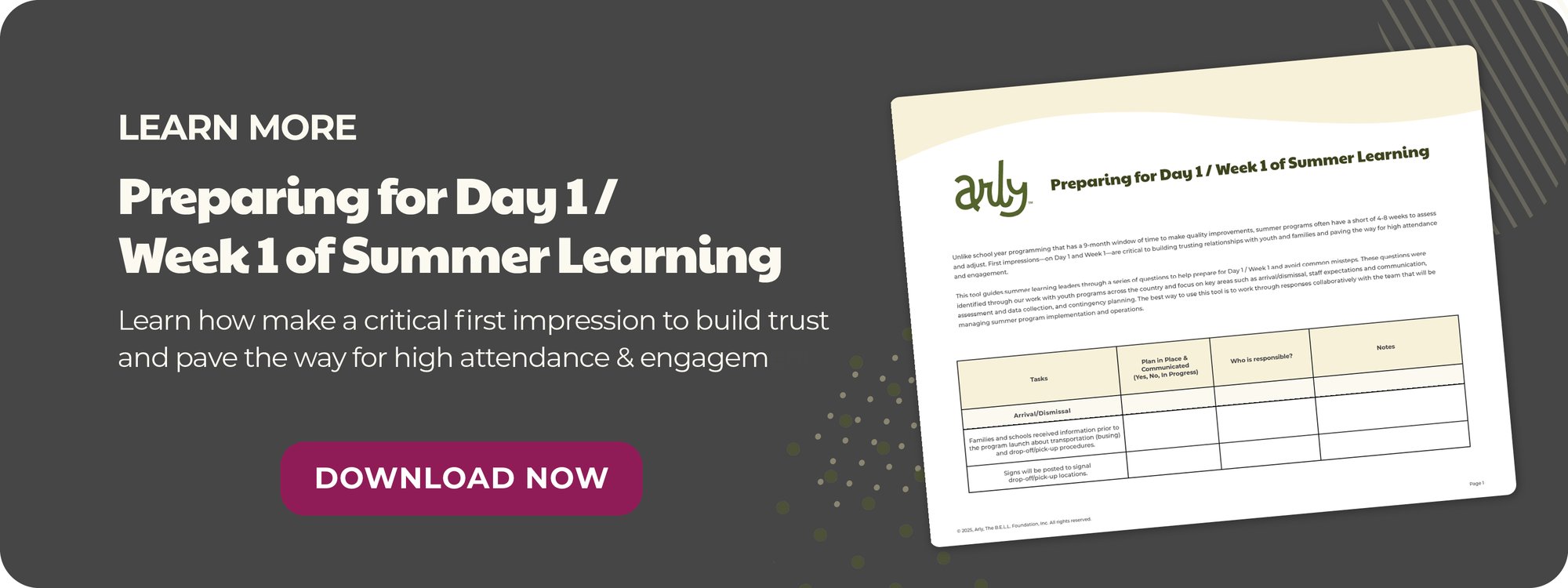 InlineCTA day 1 week 1 summer